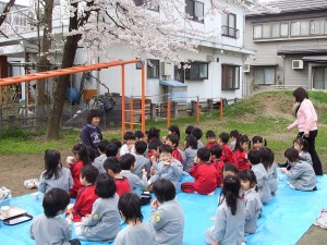 お花見おやつ