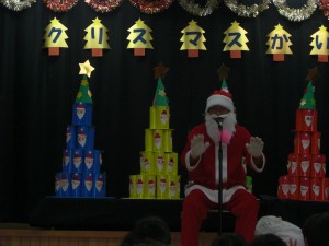 サンタさん登場!! サンタさん登場!!