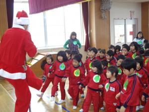 サンタさんの踊り