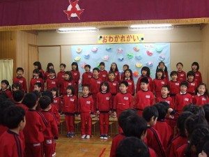 年長　卒園の歌