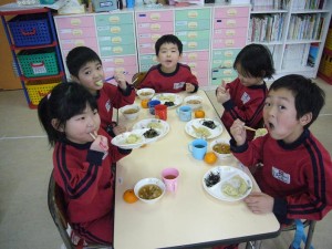 給食風景 給食風景