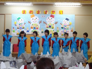 裃を着た年長うちゅう組 裃を着た年長うちゅう組