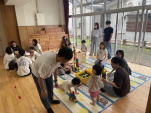 お家の人と自由遊びタイム♪