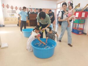 人形すくい！！どれにしょうかな?かわいい人形ばかりだよ☆