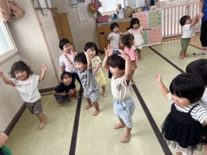 大きな花火が上がったよ！