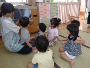 花火、きれいだね