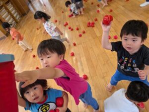 玉入れ頑張るぞ★