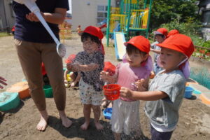 シャワーみたいで気持ちいいね☆