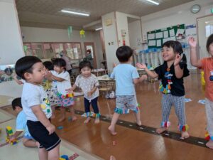 気分は歌のお兄さんお姉さんです。
