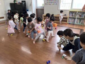 上手にトンネルをくぐれるかな？