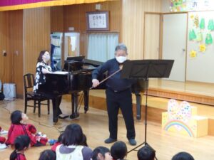 バイオリンとピアノの演奏会♪