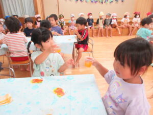 年長さんありがとう☆♪人参が好きになりそう