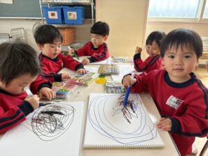 初めてのダブルマーカーペン！！