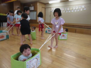 力加減を考えているね★ゆっくりと